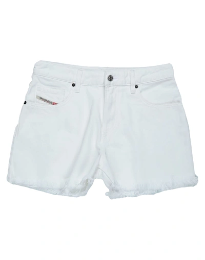 Diesel Library De-lunar Shorts In Light Blue