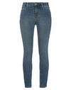 MY TWIN TWINSET MY TWIN TWINSET WOMAN JEANS BLUE SIZE 26 COTTON, ELASTANE,42855370ON 2