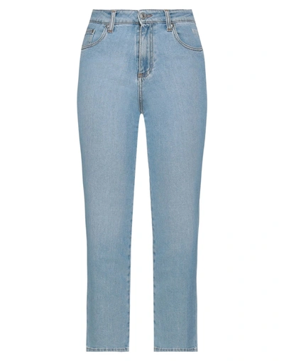 Msgm Jeans In Blue