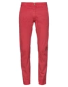 Grey Daniele Alessandrini Pants In Red