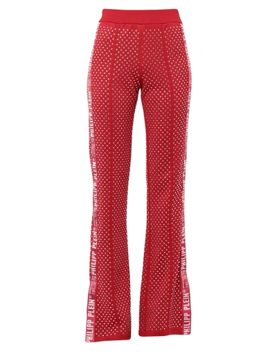 Philipp Plein Pants In Red