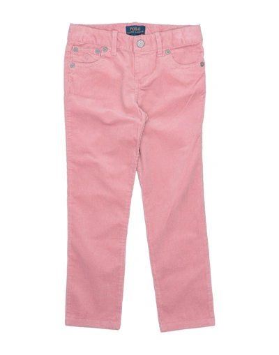 Ralph Lauren Kids' Pants In Pink