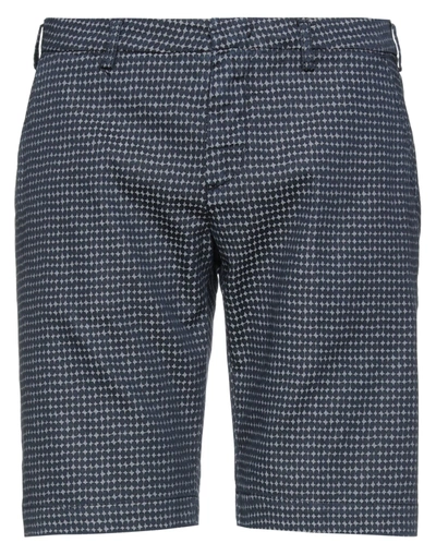 Entre Amis Man Shorts & Bermuda Shorts Midnight Blue Size 32 Cotton, Polyester, Elastane
