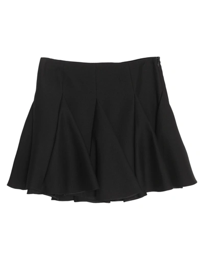 Valentino Mini Skirts In Black