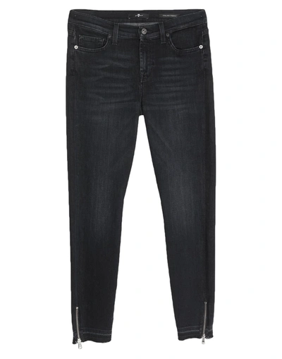 7 For All Mankind Jeans In Black