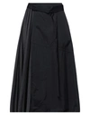 Tod's Midi Skirts In Black