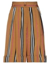 Alysi Woman Shorts & Bermuda Shorts Ocher Size 6 Viscose, Cotton, Acetate In Yellow