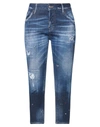 Dsquared2 Cropped Pants In Blue