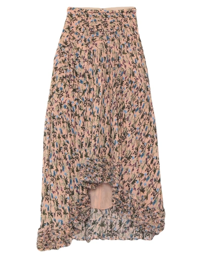 Chloé Midi Skirts In Blush