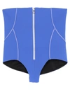 Patrizia Pepe Woman Shorts & Bermuda Shorts Bright Blue Size 1 Polyamide, Elastane, Polyester
