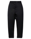 Brag-wette Cropped Pants In Black