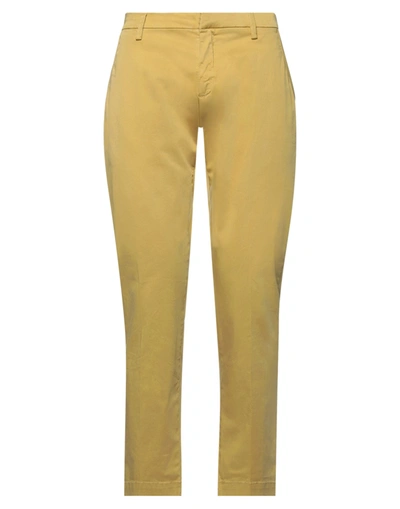 Massimo Brunelli Pants In Ocher