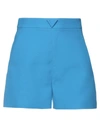 Valentino Shorts & Bermuda Shorts In Azure