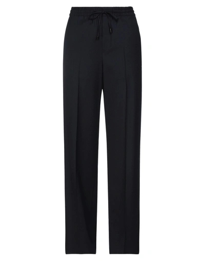 Maison Margiela Pants In Dark Blue