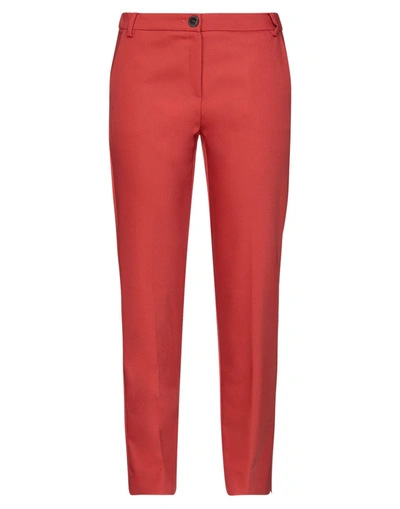 Emme By Marella Pants In Brick Red