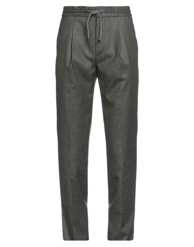 Brunello Cucinelli Pants In Dark Green