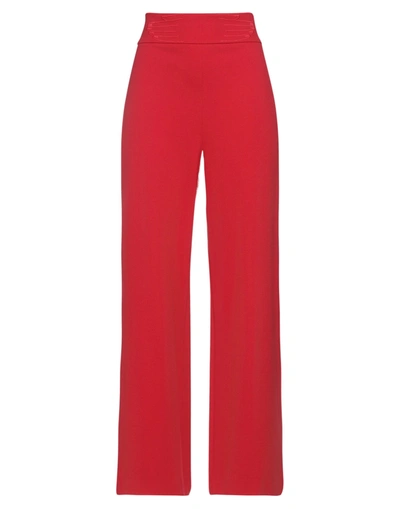 Vivetta Woman Pants Red Size 8 Viscose, Polyamide, Elastane