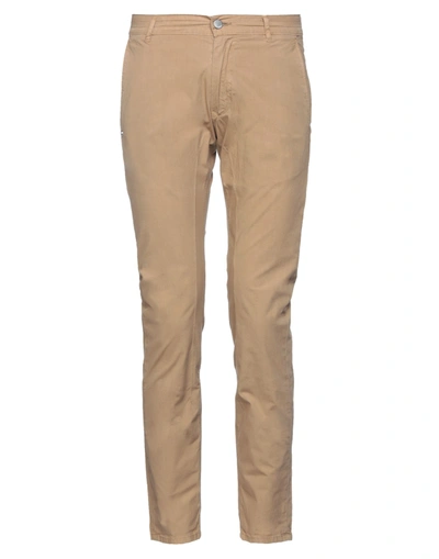 Grey Daniele Alessandrini Pants In Beige