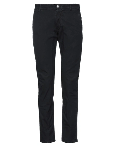 Grey Daniele Alessandrini Pants In Black