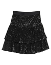 Mariuccia Mini Skirts In Black