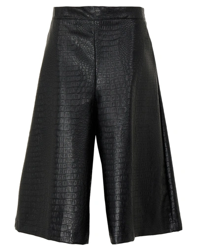 8 By Yoox Cropped Pants In Black