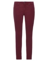 Ag Pants In Maroon