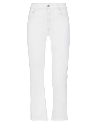 Care Label Jeans In White