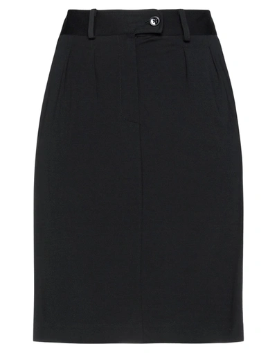 Merci .., Woman Midi Skirt Black Size Xs Polyester