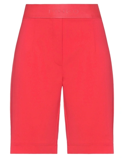 Pinko Woman Shorts & Bermuda Shorts Red Size 4 Polyester, Elastane, Polyamide