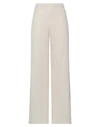1-ONE 1-ONE WOMAN PANTS BEIGE SIZE 4 ACETATE, SILK,13621923QQ 2