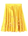 Pinko Midi Skirts In Yellow
