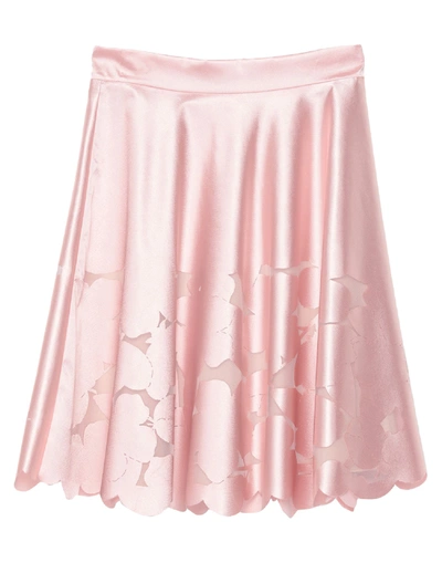 Pinko Midi Skirts In Pink