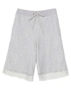 Burberry Cropped Pants In Grey