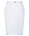 Dsquared2 Mini Skirts In White