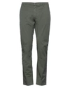 Grey Daniele Alessandrini Pants In Military Green