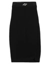 SSHEENA SSHEENA WOMAN MIDI SKIRT BLACK SIZE M VISCOSE, POLYESTER,13633095JR 5