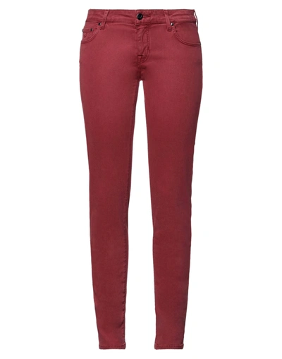 Jacob Cohёn Pants In Red