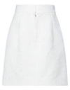 Dolce & Gabbana Mini Skirts In White