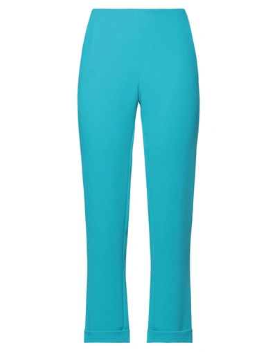 Armani Exchange Pants In Turquoise
