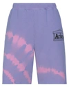 Aries Woman Shorts & Bermuda Shorts Lilac Size L Cotton In Purple