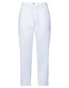 Nine:inthe:morning Nine In The Morning Woman Jeans White Size 28 Cotton, Elastane