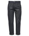 Care Label Denim Cropped In Blue