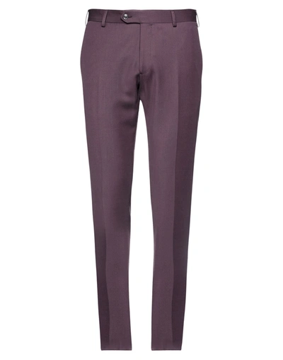 Luigi Bianchi Mantova Pants In Purple