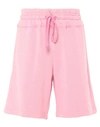Family First Milano Man Shorts & Bermuda Shorts Pink Size L Cotton