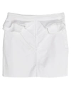 Vicolo Denim Skirts In White