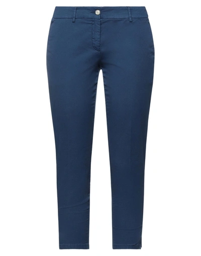 Siviglia Cropped Pants In Blue