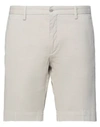 Hackett Man Shorts & Bermuda Shorts Light Grey Size 34 Cotton, Elastane In Beige