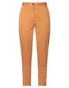Nine:inthe:morning Nine In The Morning Woman Pants Ocher Size 26 Cotton, Elastane In Yellow