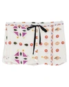 Victoria Beckham Victoria,  Woman Shorts & Bermuda Shorts Ivory Size 4 Viscose In Ivory