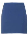 Frankie Morello Mini Skirts In Blue